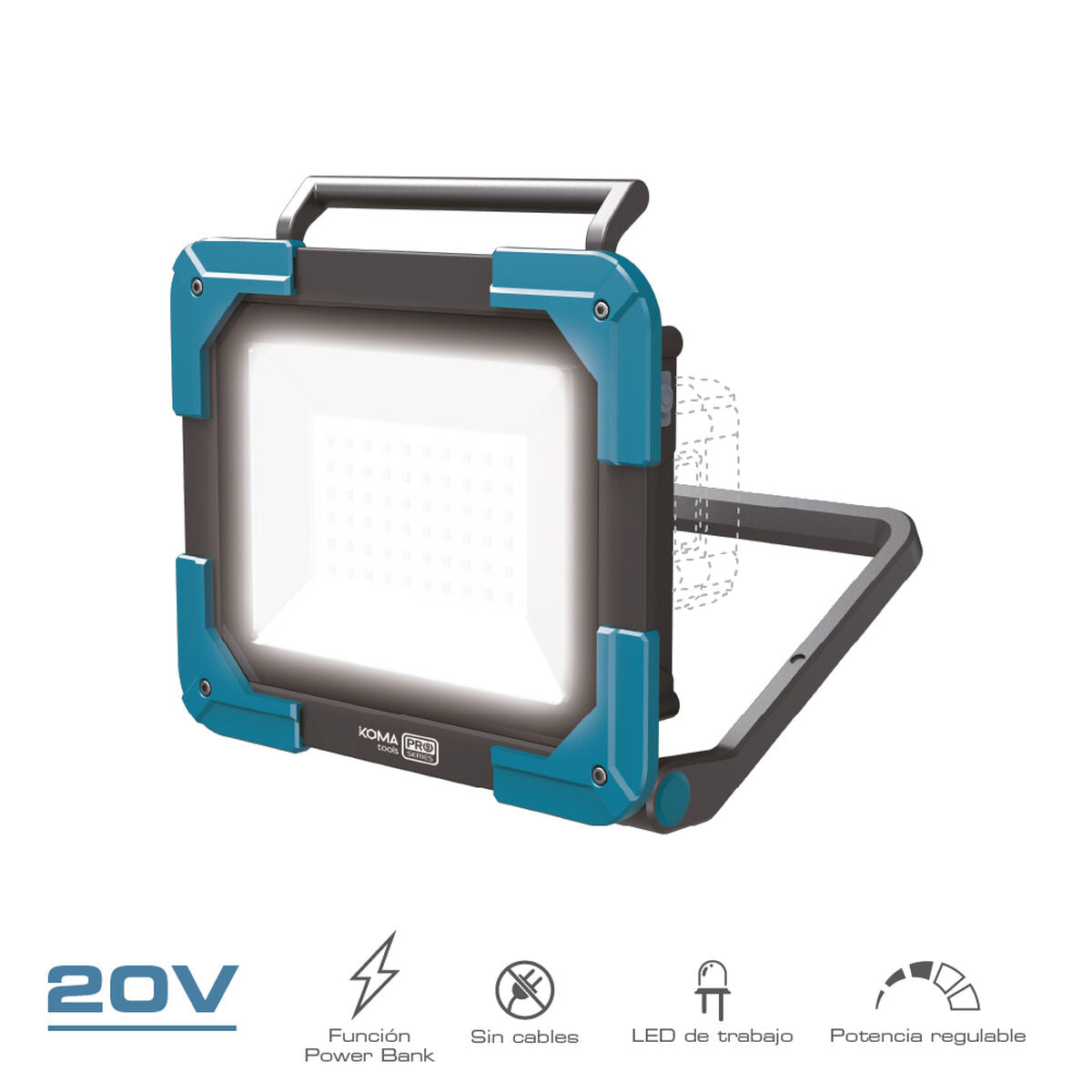 LED spotlight Koma Tools-0