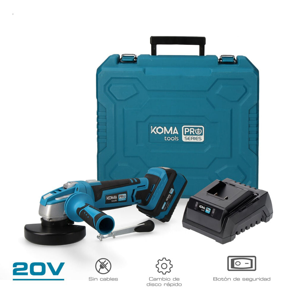 Angle grinder Koma Tools-8